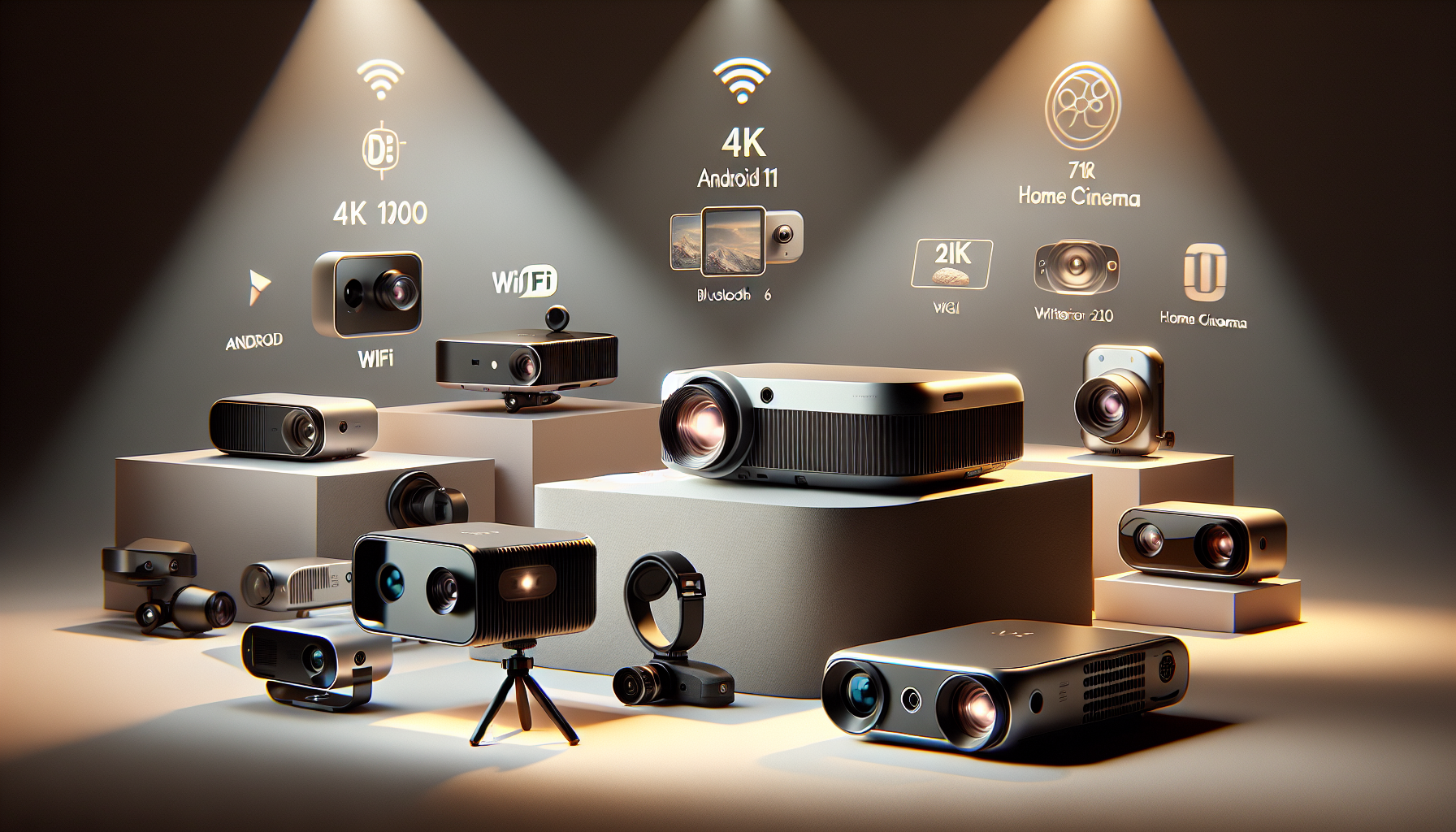 Experience Cinematic Magic at Unbeatable Prices this Black Friday 2025 with AuraOfTech's Advanced Portable Projectors!