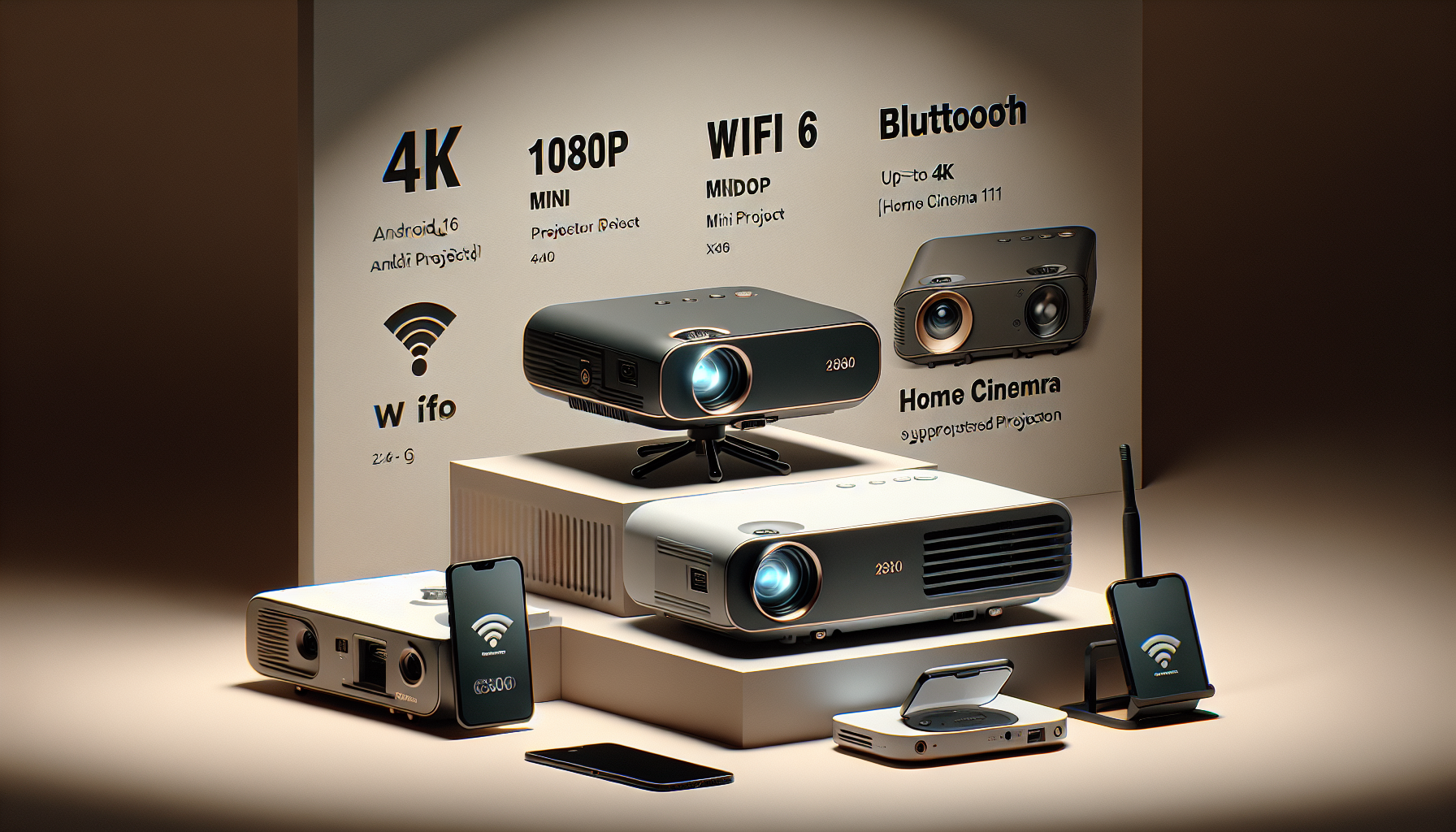Experience Cinema Magic Anywhere: Unveiling the AuraOfTech Portable Projector Collection
