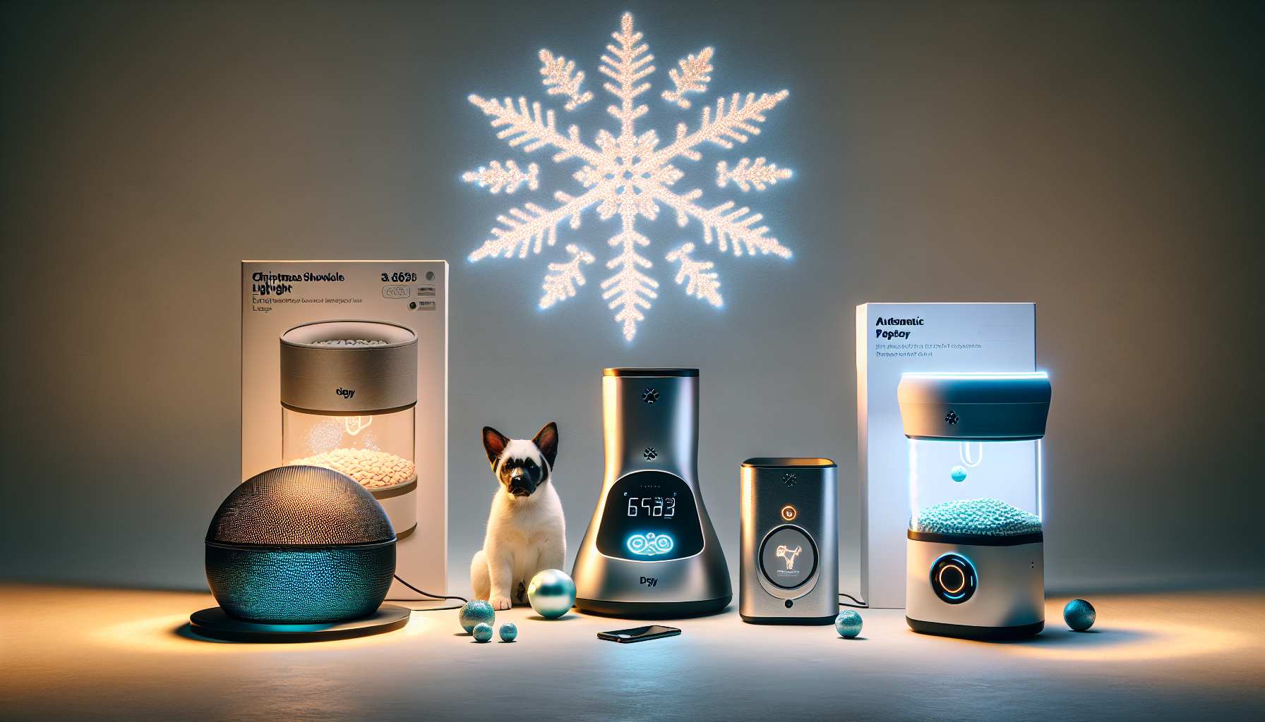 <h1>Top 3 Smart Tech Gifts for 2025: Christmas Snowflake Light, Smart Pet Feeder, & Dog Ball Launcher!</h1>