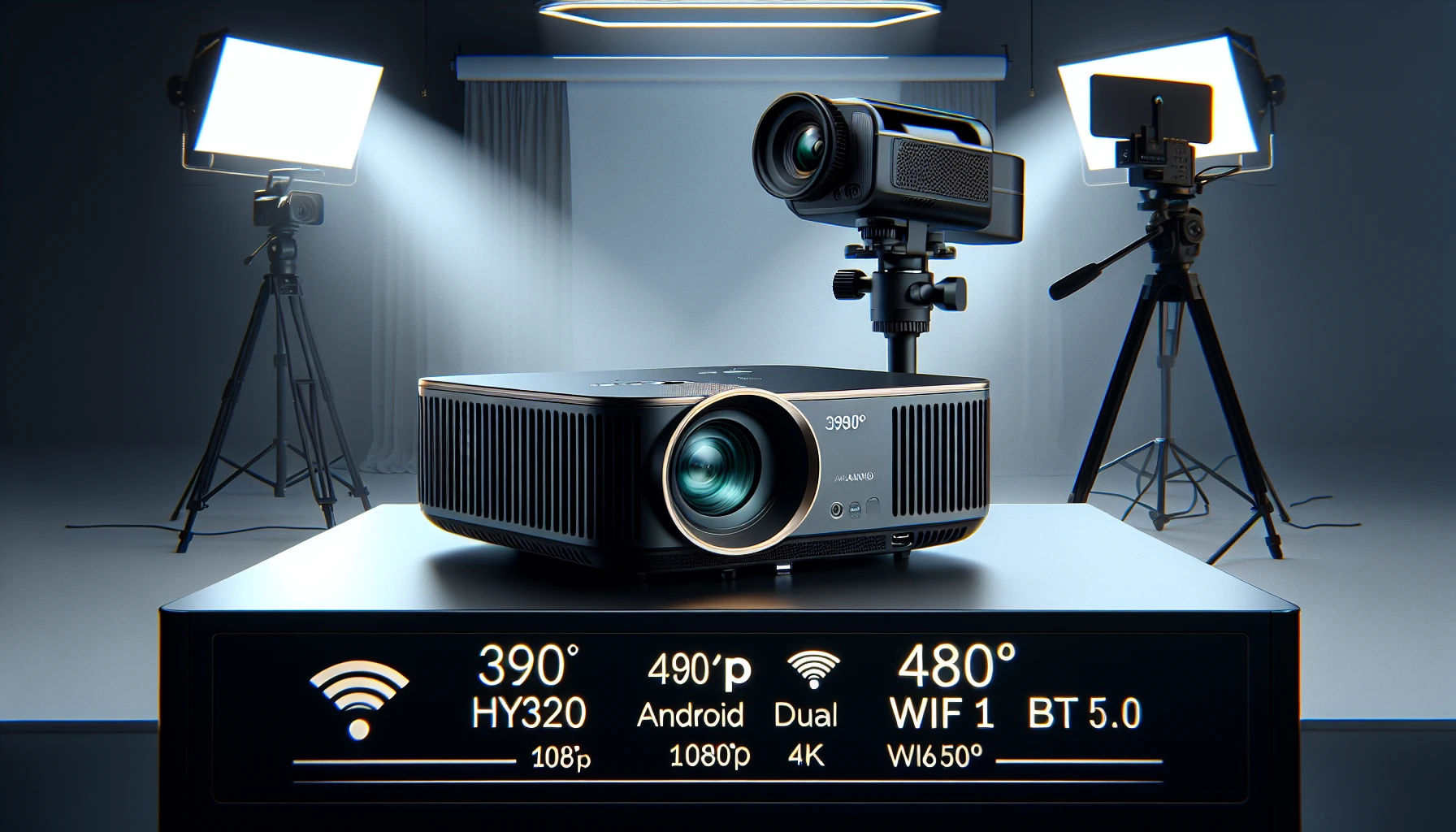 Immerse Yourself: Unveiling the Ultimate Portable Projector Trio by AuraOfTech