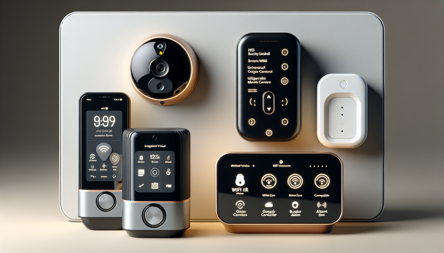 Revolutionize Your Home Security with AuraOfTech: HD Visual Doorbell, WiFi IR Remote, and Ewelink Alarm System