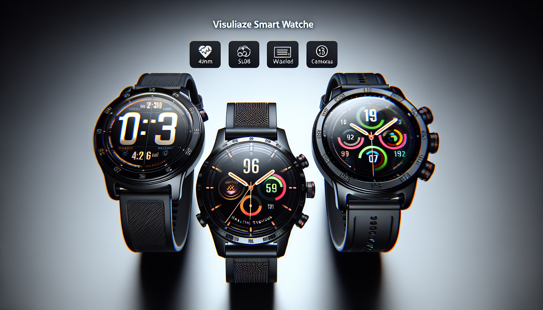 Revolutionize Your Life with Cutting-Edge Smartwatch Technology: Unleash Advanced Health Monitoring, Sport Modes, Dual Cameras, and HD Display from AuraOfTech!