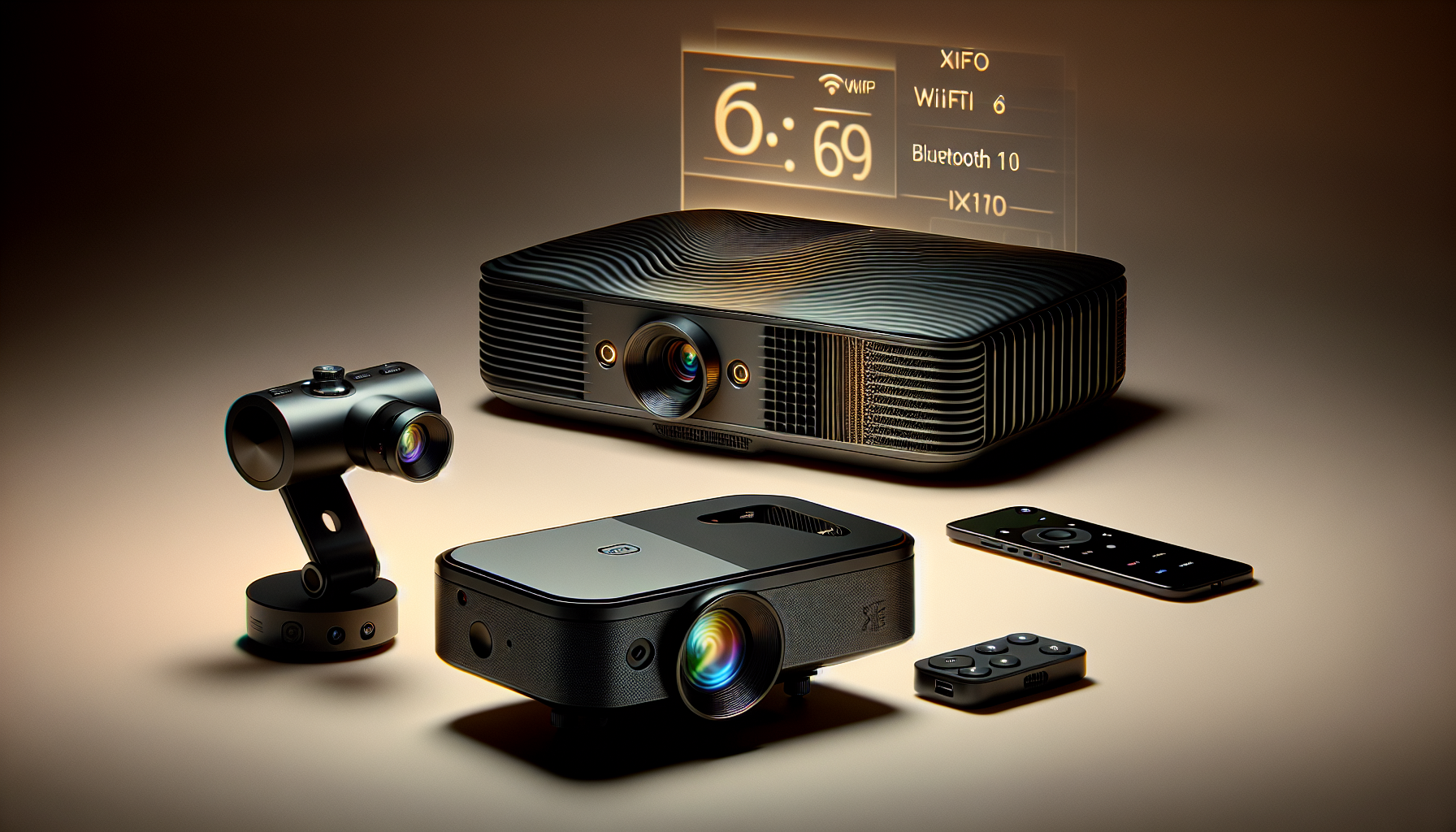 Revolutionize Your Viewing Experience with 4K Mini Projectors from AuraOfTech!