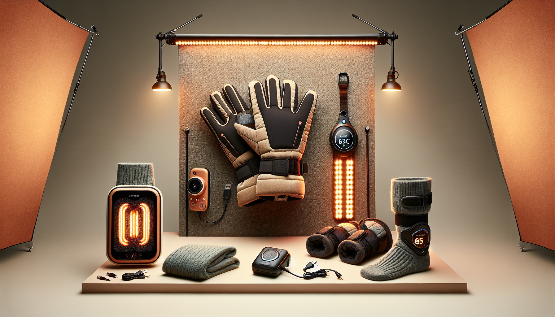 Stay Warm and Cozy This Winter: Elevate Your Outdoor Experience with Innovative Heated Gloves, Infrared Knee Pad, and Electric Heated Socks from AuraOfTech!