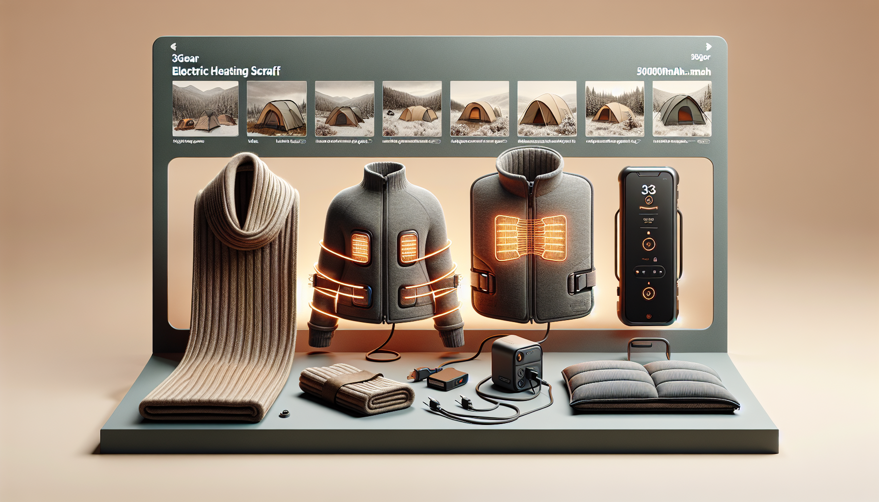 Stay Warm, Relieve Pain & Power Up: Transform Your Camping Experience with AuraOfTech Gadgets!
