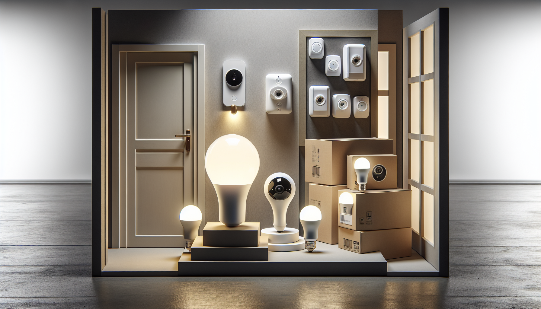 The Top 3 Smart Home Automation Products of 2025: LED Night Light, Wifi Security Camera Light Bulb, Window/Door Alarms by AuraOfTech