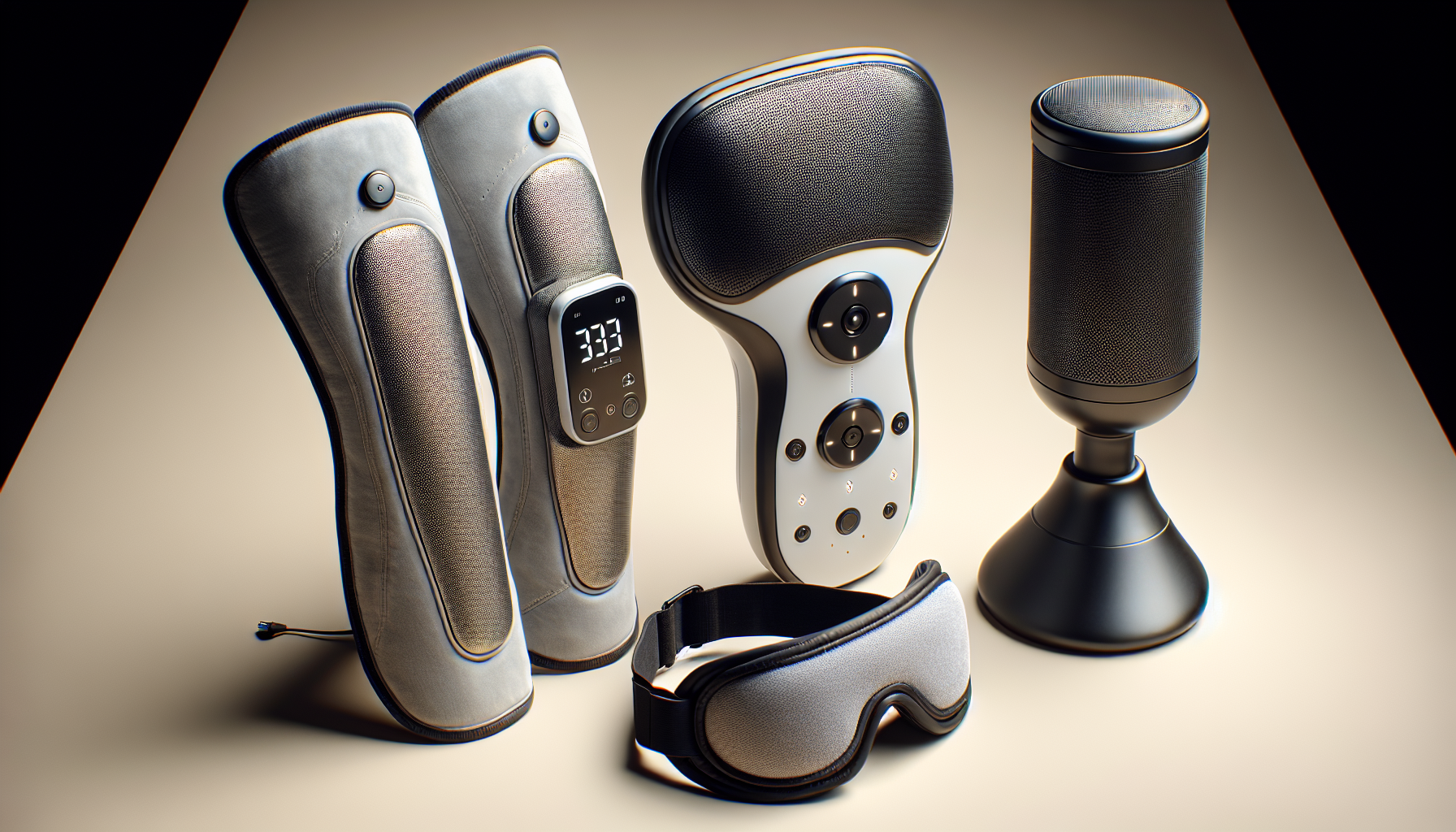 Top 3 Smart Electric Massagers for 2025: AuraOfTech's Rechargeable Infrared Heating Knee Pad, Adjustable Wireless Sleep Mask, and Intelligent Vacuum Cupping Massager