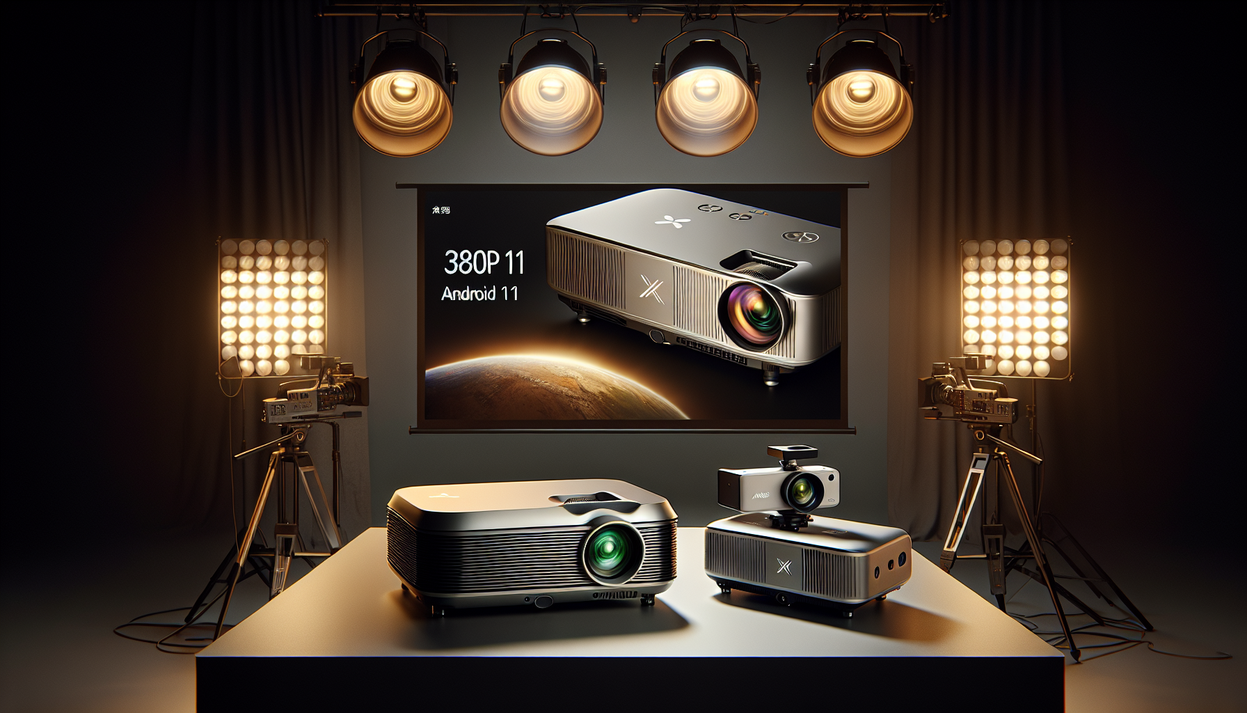 Top 3 Smart Projectors of 2025: AuraOfTech's 1080P Android 11 Mini, 4K HY320, X5pro