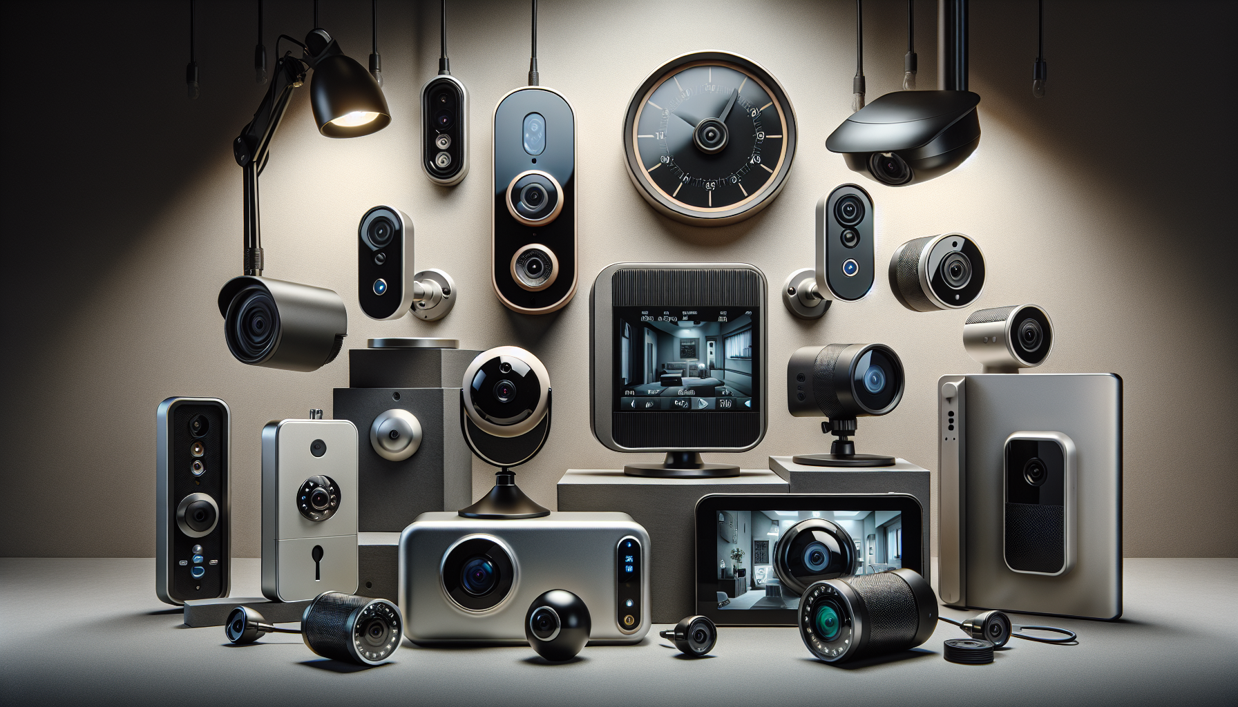 **"Top 3 Smart Spy Cameras for 2025: Unveiling AuraOfTech's 4K HD Clock Cam with Motion Detection, WiFi Viewing, LCD Door Viewer with Night Vision & More!"**