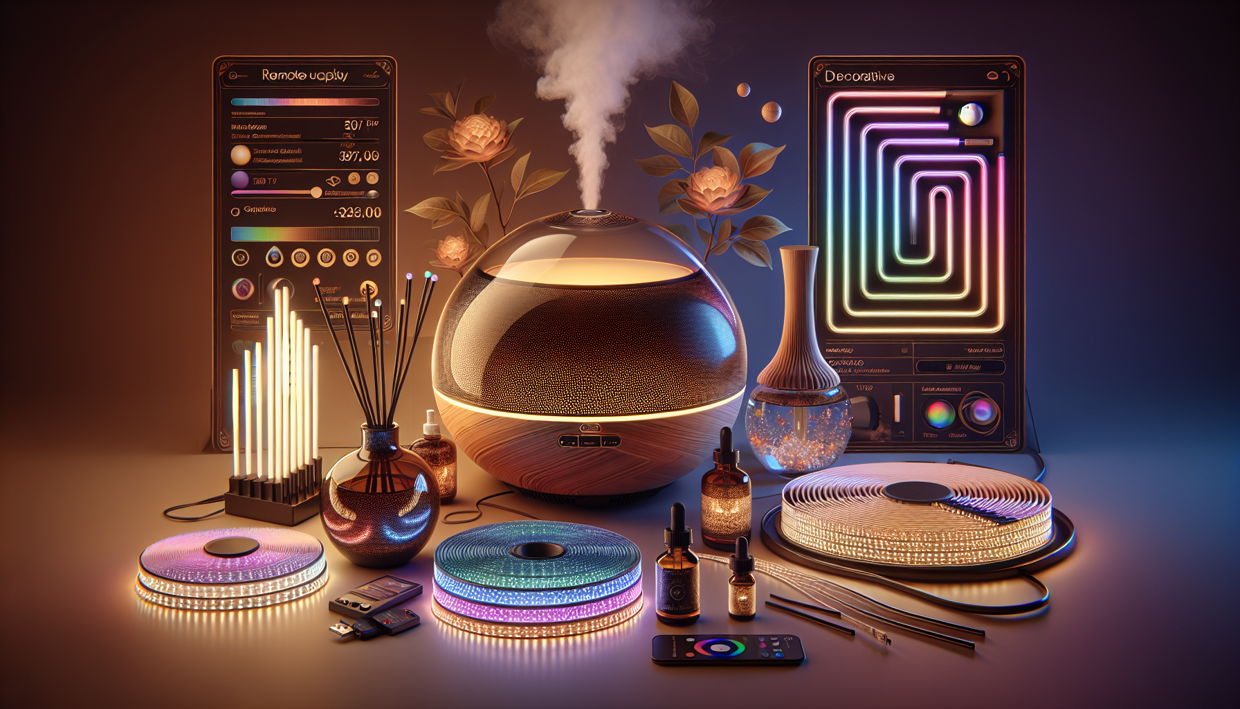 Transform Your Home Oasis: Unwind with Tech-Infused Ambiance