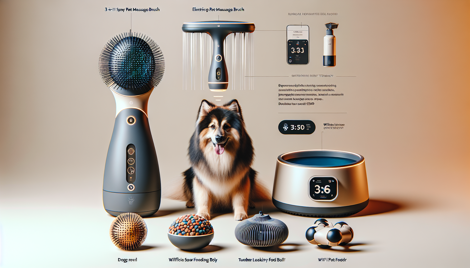 Transform Your Pet's Wellbeing with These Game-Changing Gadgets by AuraOfTech: Say Goodbye to Stress, Boredom, and Messy Meals!