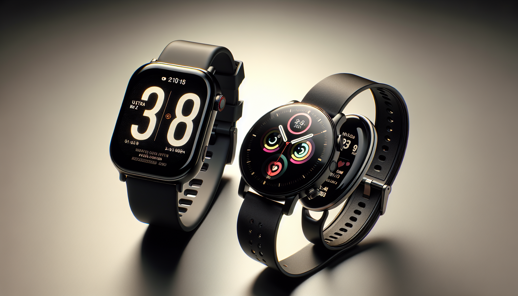 Upgrade Your Lifestyle: Unleash the Power of Cutting-Edge Smart Watches with AMOLED Displays, Dual Cameras, Wireless Charging, and Health Monitoring by AuraOfTech!