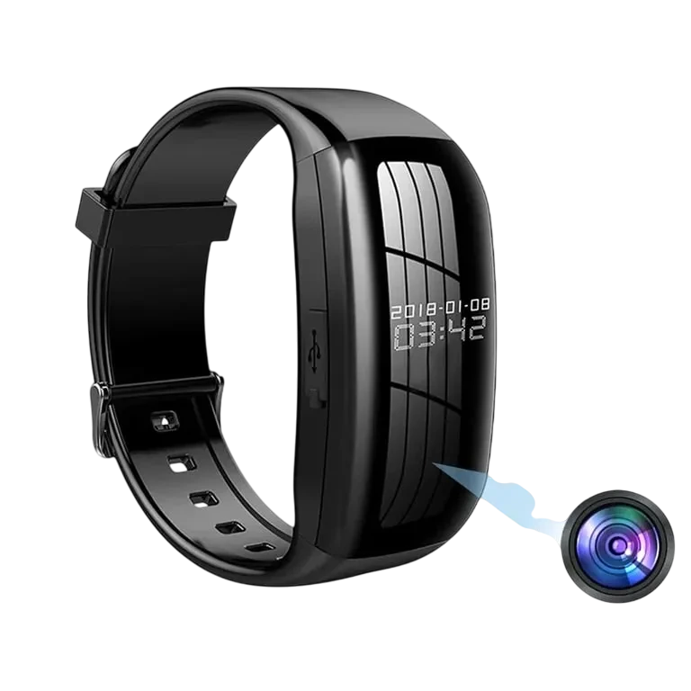 1080p Camera Watch – Video & Audio Recording with USB Transfer