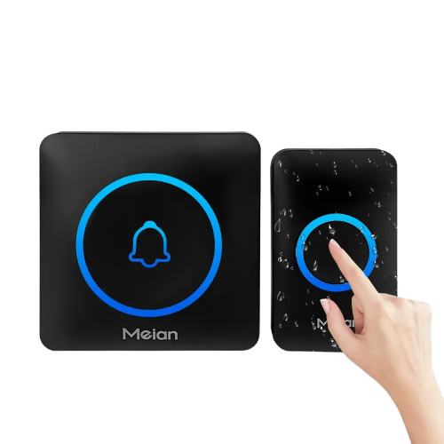 Wireless Smart Doorbell – Ultra Long Range, 60 Ringtones, IP65 Waterproof – AuraOfTech